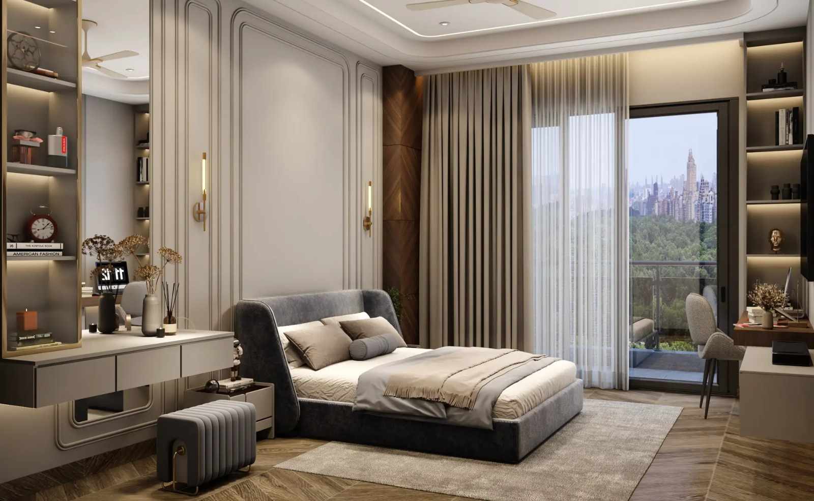  Luxury Apartments in Central Park Flower Valley