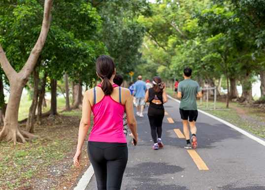 Nature walk trails in luxury homes in Sohna Gurgaon